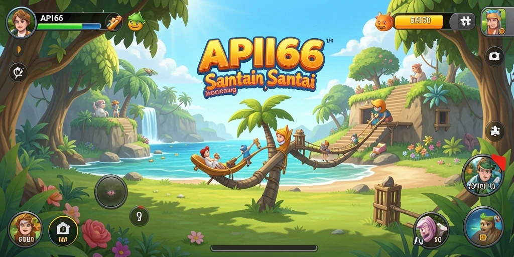 Tampilan screenshot dari gameplay menawan API66 yang seru.