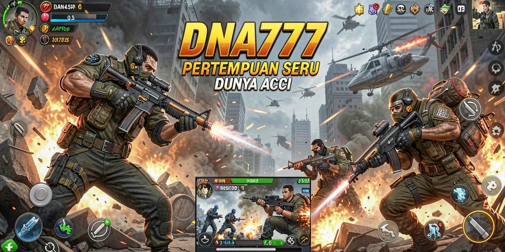 Tangkapan layar dari gameplay menegangkan di DNA777.