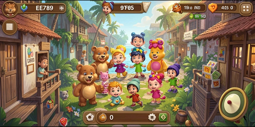 Screenshot menampilkan gameplay menyenangkan dari puzzle EE789.