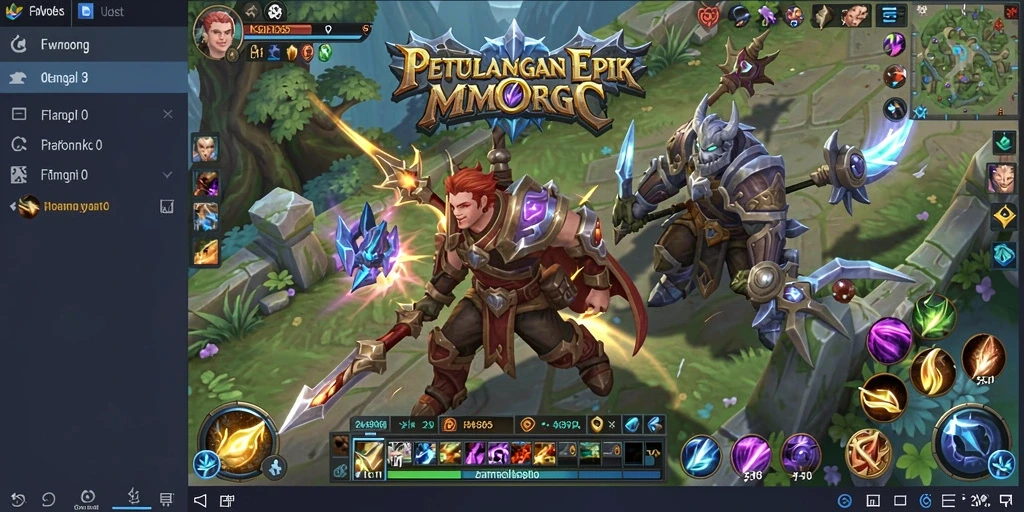 Screenshot gameplay dari <strong>FW66</strong> yang menunjukkan aksi pertempuran epik.