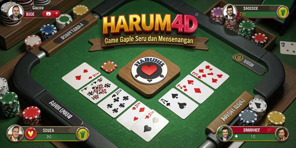 Screenshot gameplay Gaple yang seru dan menarik.