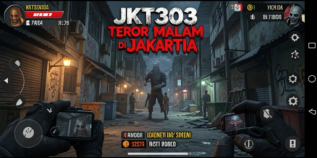 Gameplay JKT303 menampilkan aksi seru dan elemen horror yang mendebarkan.
