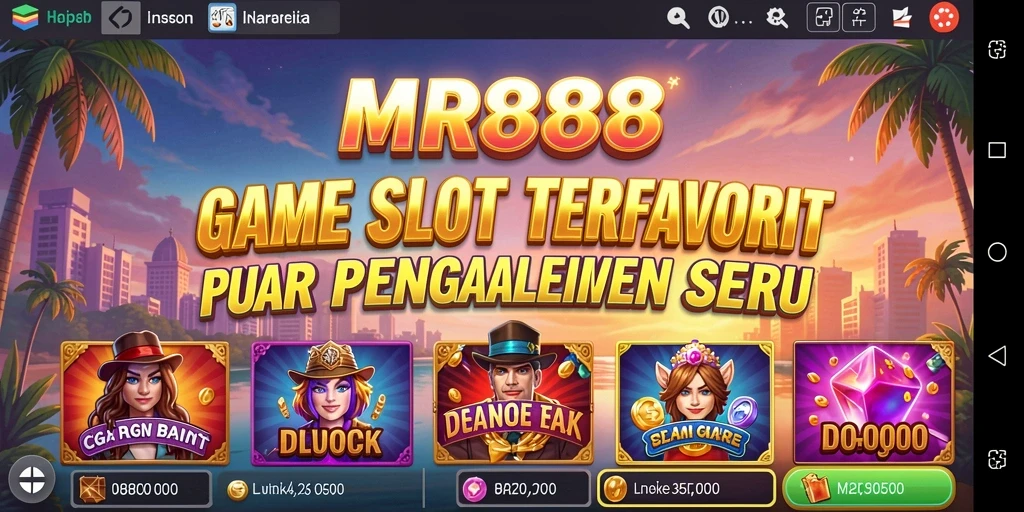 Screenshot gameplay MR888 menunjukkan keseruan dalam bermain Slot.