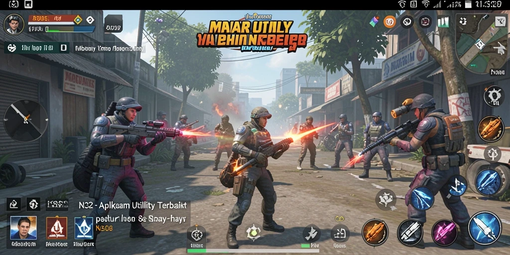 Tampilan utama N32 dengan fitur-fitur Utility yang menarik.