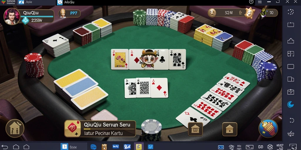 Tampilan indah gameplay QiuQiu di PP7.