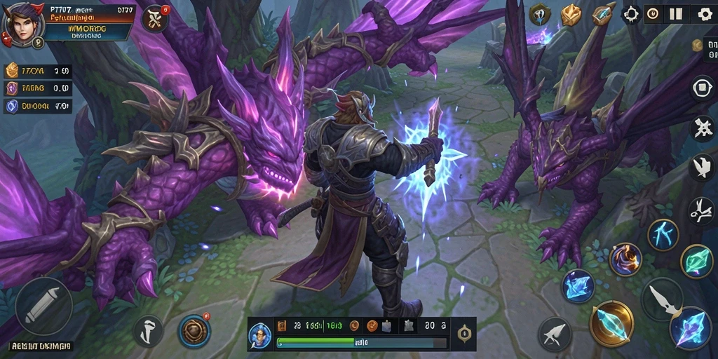 Gameplay PT707 menampilkan petualangan epik yang memukau dan seru.