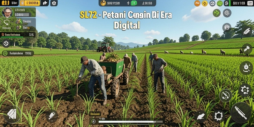 Tampilan gameplay SL72 yang menarik dan berwarna-warni.