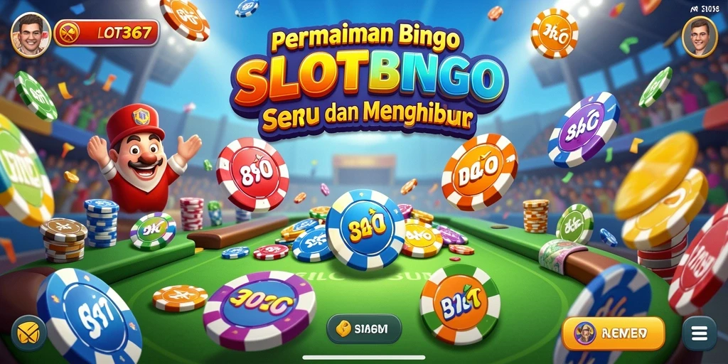 Tampilan menarik dari permainan Bingo SLOT367 yang penuh warna.