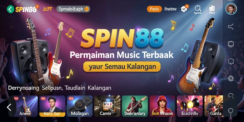 Tampilan gameplay SPIN88 yang interaktif dan penuh warna.
