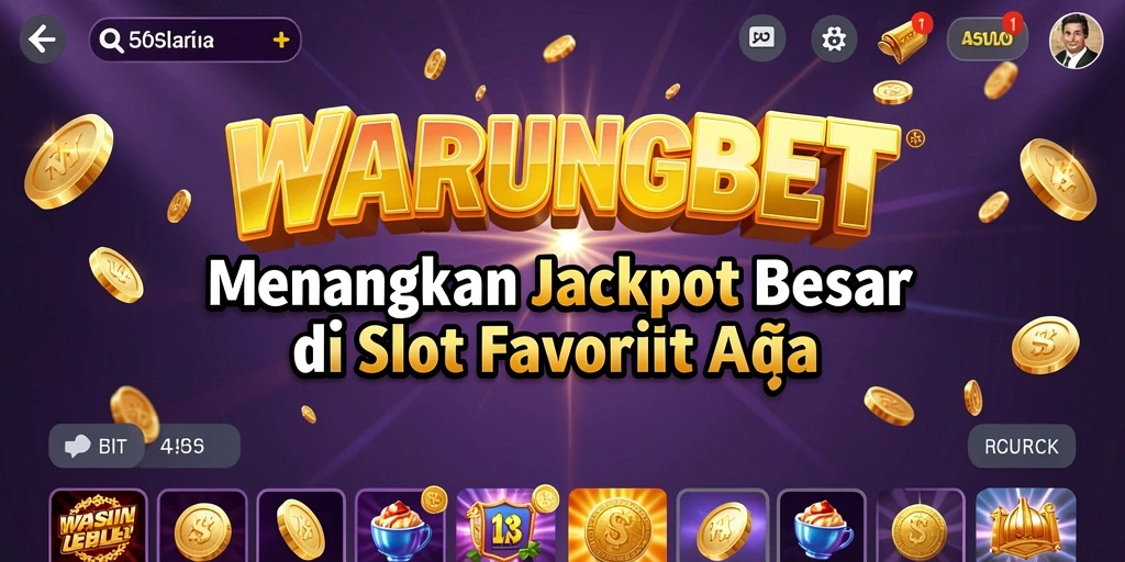 Tampilan menarik dari gameplay <strong>WARUNGBET</strong> yang seru dan penuh warna.