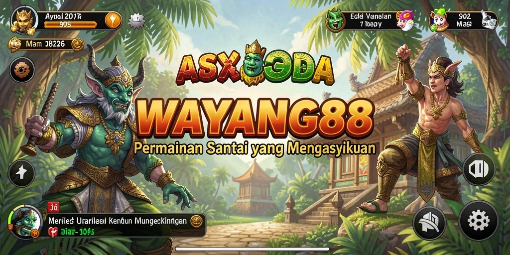 Tangkapan layar utama WAYANG88 menampilkan gameplay yang menyenangkan.