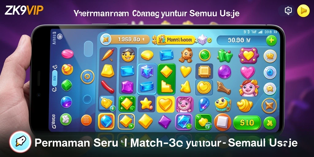 Gameplay seru ZK9VIP dengan grafis yang cerah dan menarik.